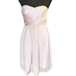 Tevolio Blush Pink Strapless Formal Dress